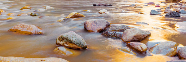 Golden Flow  - fotokunst.berlin - Kunstfoto Galerie